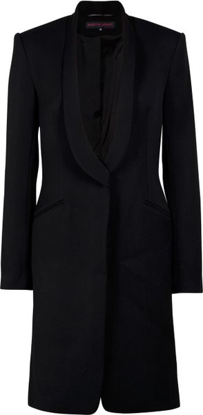 Martin Grant Smoking Coat in Black (jet) - Lyst