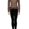 Missoni Olga Roll Neck Jumper in Brown - Lyst