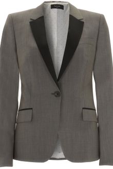Paul Smith Black Label Grey Contrast Tuxedo Jacket - Lyst