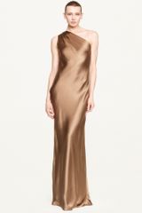 Ralph Lauren Black Label Aveline Silk Charmeuse Gown