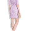 Saloni Alek Print Long Dress in Pink (black) - Lyst