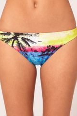 Asos  Palm Print Hipster Bikini Pant