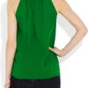 Gucci SilkGeorgette Top in Green - Lyst