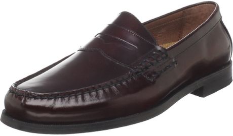 Johnston  Murphy Mens Pannell Penny Loafer in Purple for Men ...