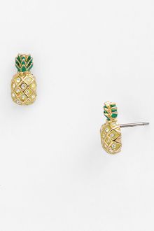 Juicy Couture Pineapple Stud Earring - Lyst