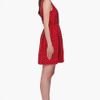 Marc By Marc Jacobs Silk Light Hearted Dress in Red - Lyst