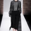 Max Mara Fall 2012 Black Cropped Boyfriend Pants with Velvet Black Suspenders in Black - Lyst
