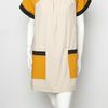 Proenza Schouler Color Block Aline Dress in Yellow (taupe) - Lyst