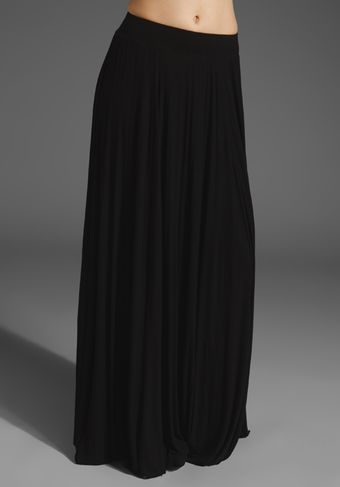  Seam Maxi Rib Skirt 