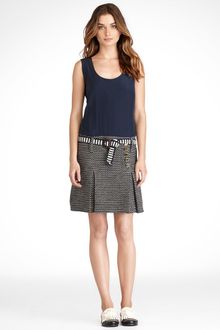 Tory Burch Adora Dash Tweed Dress - Lyst
