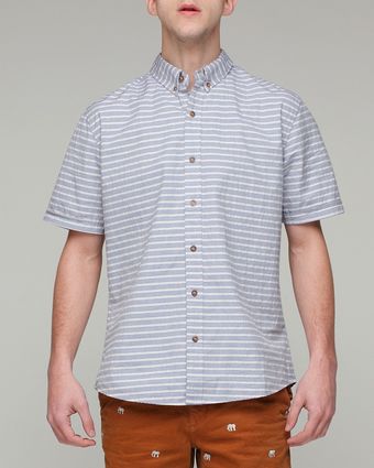  Classic S/s Shirt in Stripes 