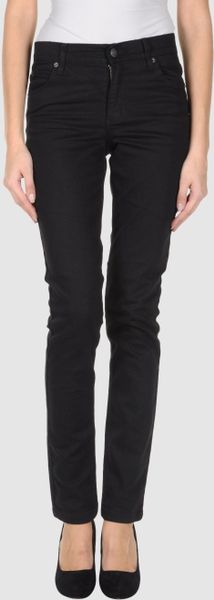 Cheap Monday Denim Trousers in Black - Lyst