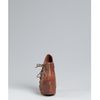 Jeffrey Campbell Brown Leather Zup Platform Booties in Brown - Lyst