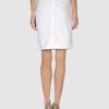 Maje Knee Length Skirt in White - Lyst