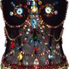 Dolce & Gabbana Crystalembellished Stretchtulle Bustier in Black - Lyst