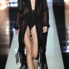 Gucci PlungeFront CrystalEmbellished Swimsuit in Black - Lyst