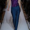 Yves Saint Laurent Silkorganza Halterneck Top in Purple (poppy) - Lyst