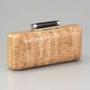 Diane Von Furstenberg Cork Tonda Clutch in Beige (turquoise) - Lyst