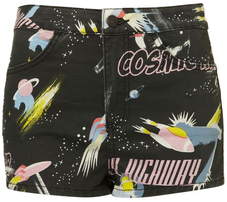 Moto High Waist Space Hotpants Moto High Waist Space Hotpants