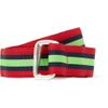Polo Ralph Lauren Striped Grosgrain Belt in Red for Men - Lyst