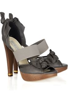 Stella McCartney Valencia Faux Leather Sandals - Lyst