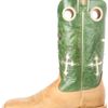 Ariat Mens Ranchero Pull On Boot in Green for Men (sand/electric green) - Lyst