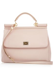Dolce & Gabbana Textured-leather Tote - Lyst