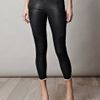 Isabel Marant Kalas Skinny Leather Trousers in Gray (black) - Lyst