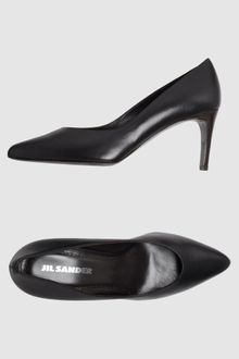 Jil Sander Closed Toe Slip Ons - Lyst