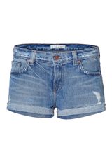 J Brand Blue Vintage Hot Pants