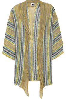 M Missoni Braided Crochet-Knit Cardigan - Lyst