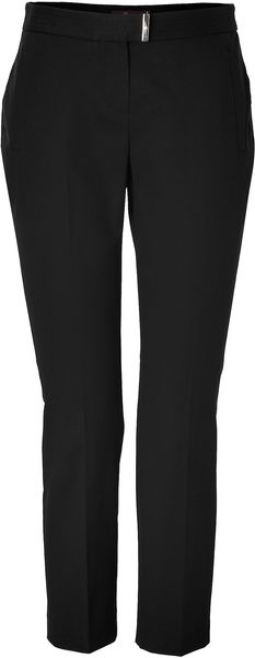 Mulberry Black Stretch Cotton Pants  - Lyst
