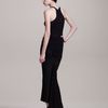 Rick Owens Silkblend Fishtail Maxi Skirt in Black - Lyst