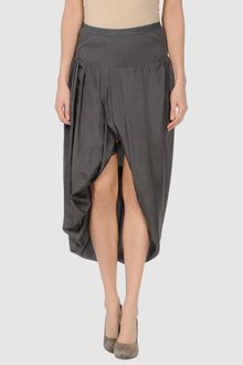 Rick Owens Knee Length Skirt - Lyst