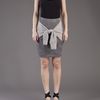 3.1 Phillip Lim Skirt with Tie in Gray (grey) - Lyst