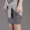 3.1 Phillip Lim Skirt with Tie in Gray (grey) - Lyst