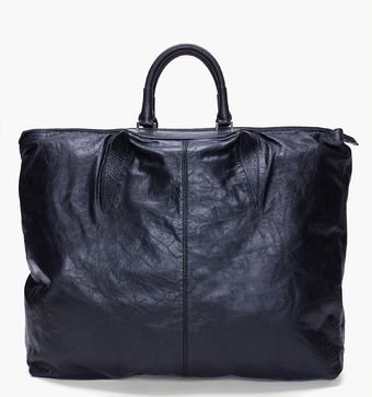 Alexander Wang Black Oversized Linear Tote - Lyst