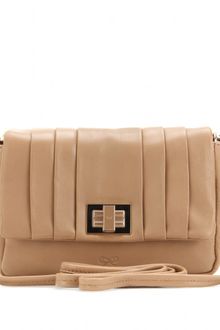 Anya Hindmarch Anya Hindmarch Mini Gracie Pleated Leather Clutch - Lyst