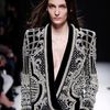 Balmain Fall 2012 Skinny Full Length Leather Pants In Black  in Black - Lyst