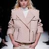 Balmain Fall 2012 Short Sleeve Turtleneck Top In White in White - Lyst