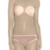Bodas Sheer Tactel Strapless Bra in Pink - Lyst