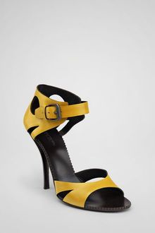 Bottega Veneta Espresso Cuir Sandal - Lyst