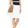 Burberry Prorsum Woven Raffia and Printed Wedge Pumps in Beige (brown) - Lyst