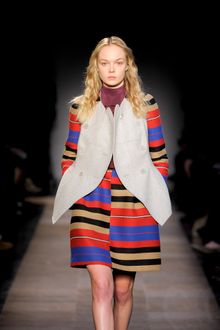 Carven Fall 2012 Turtleneck Blouse - Lyst