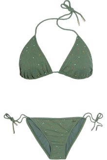 Chloé Polka-dot Triangle Bikini - Lyst