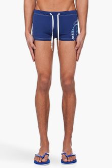 Diesel Blue Aloha Swim Shorts - Lyst