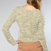 Free People The Cabletown Pullover in Green - Lyst