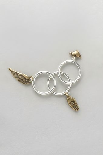 French Connection Charm Ring - Lyst