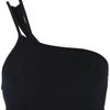 Helmut Lang Asymmetric Bra in Black - Lyst