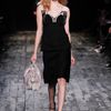Nina Ricci Fall 2012 Lace Inset Camisole  in Black - Lyst